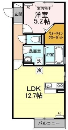 メゾン　エミグラント　Ｂ棟の物件間取画像